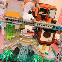 Thumbnail for Building Blocks MOC 06066 Ninjago City Bricks Toy - 7