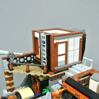 Thumbnail for Building Blocks MOC 06083 Ninjago City Docks Harbor Bricks Kids Toys - 6