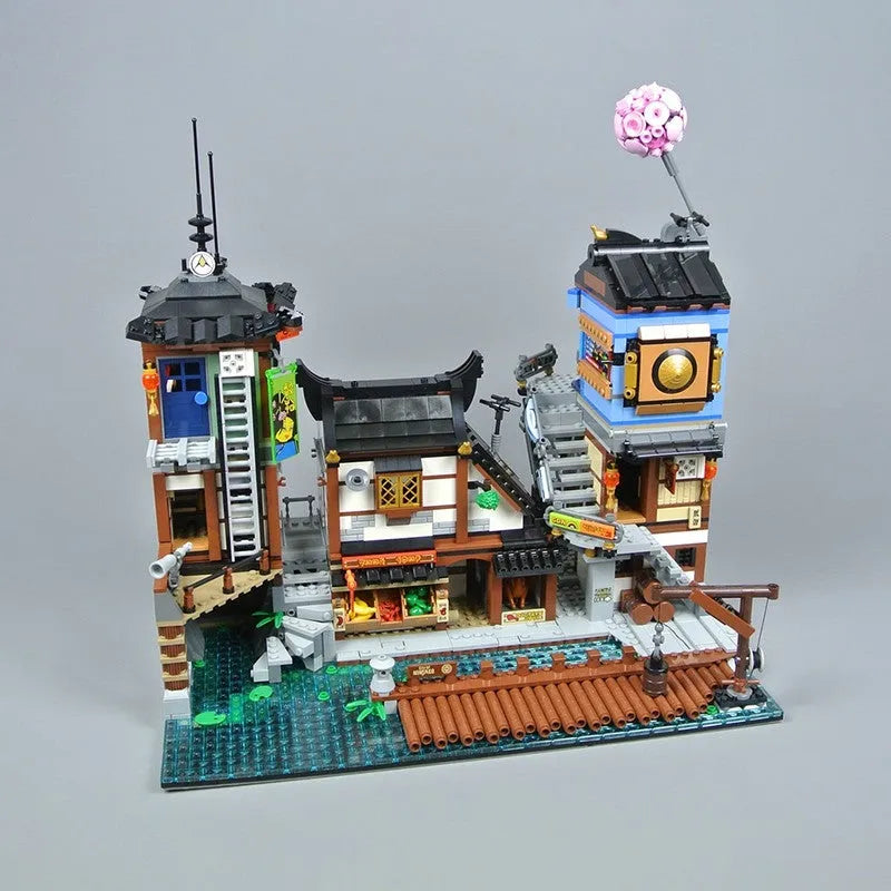 Building Blocks MOC 06083 Ninjago City Docks Harbor Bricks Kids Toys Construction Set Toys - 2