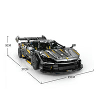 Thumbnail for Building Blocks MOC 10610 Super Racing FLL SP3 Sports Car Bricks Toys Construction Set Toys - 1
