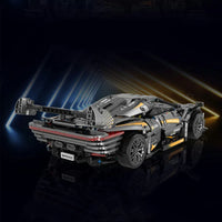 Thumbnail for Building Blocks MOC 10610 Super Racing FLL SP3 Sports Car Bricks Toys - 4