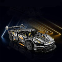 Thumbnail for Building Blocks MOC 10610 Super Racing FLL SP3 Sports Car Bricks Toys - 5