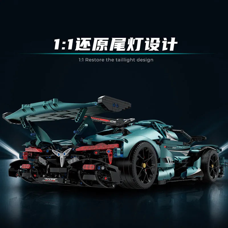 Building Blocks MOC 10612 Gumpert Apollo IE Super Racing Car Bricks Toys Construction Set Toys - 4