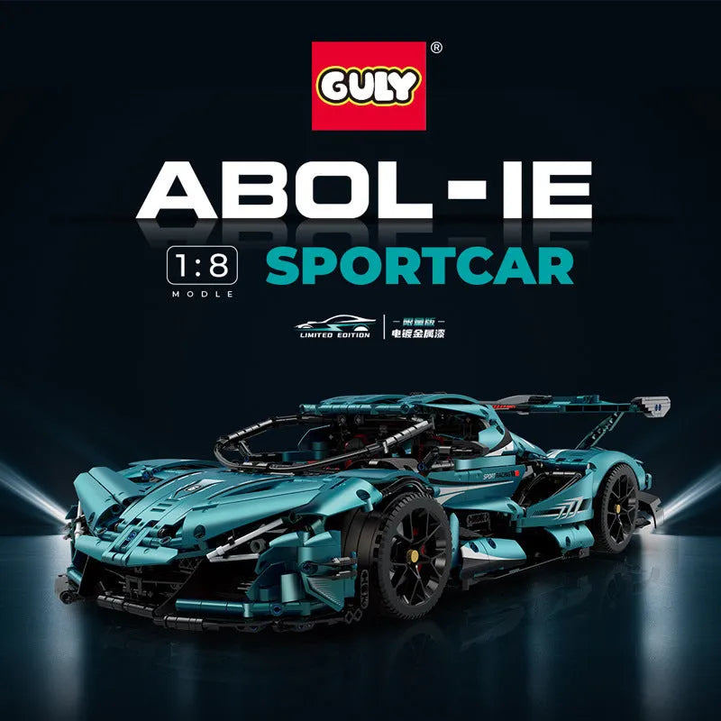 Building Blocks MOC 10612 Gumpert Apollo IE Super Racing Car Bricks Toys Construction Set Toys - 2