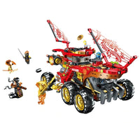 Thumbnail for Building Blocks MOC 11332 Ninjago Movie Land Bounty Truck Bricks Kids Toys - 3
