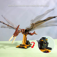 Thumbnail for Building Blocks MOC 13006 Flying Dinosaur Dragon Bricks Toys - 6