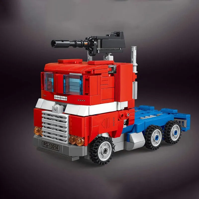 Building Blocks MOC 13014 Deformation Optimus Truck Bricks Toys - 6