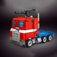 Thumbnail for Building Blocks MOC 13014 Deformation Optimus Truck Bricks Toys - 6