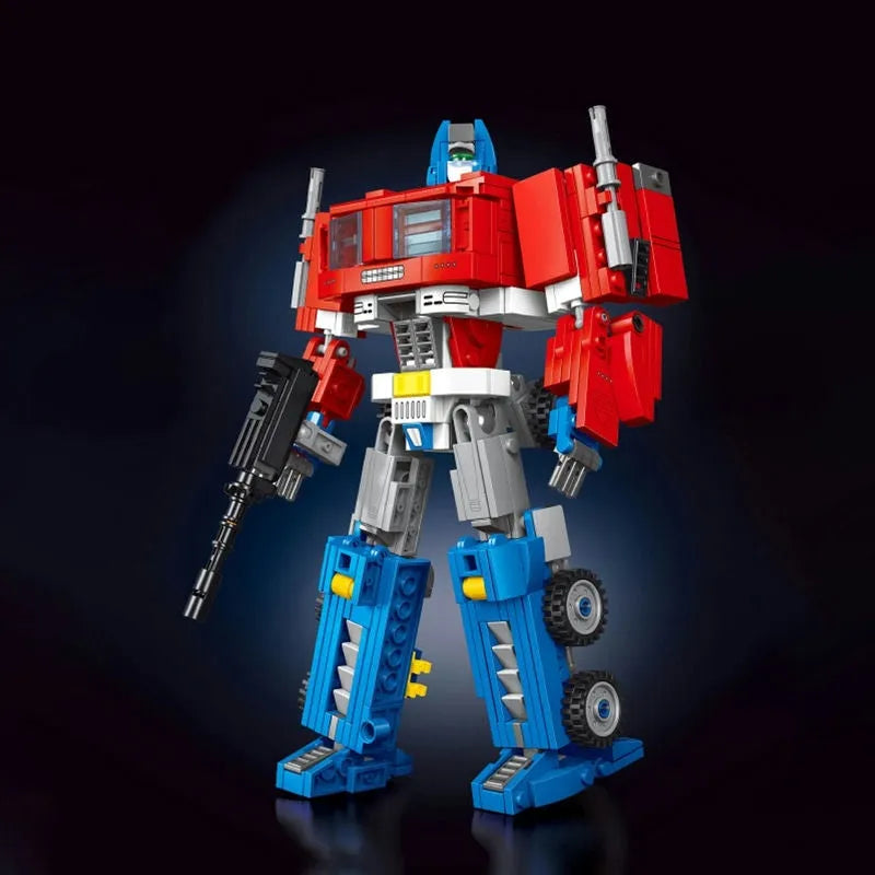 Building Blocks MOC 13014 Deformation Optimus Truck Bricks Toys - 5