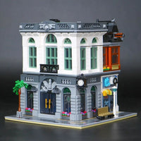 Thumbnail for Building Blocks MOC 15001 Creator Expert City Brick Bank Bricks Toys - 1