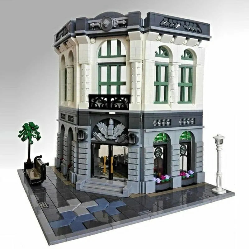 Building Blocks MOC 15001 Creator Expert City Brick Bank Bricks Toys - 3