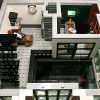 Thumbnail for Building Blocks MOC 15001 Creator Expert City Brick Bank Bricks Toys - 10