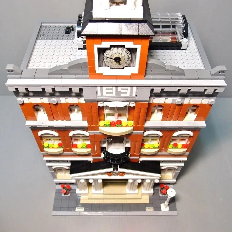 Building Blocks MOC 15003 Creator Expert City Town Hall Bricks Toys - 17