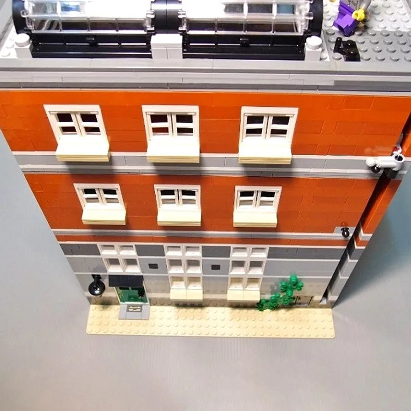 Building Blocks MOC 15003 Creator Expert City Town Hall Bricks Toys - 8