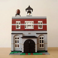 Thumbnail for Building Blocks MOC 15004 Expert Creator City Fire Brigade Bricks Toy EU - 8
