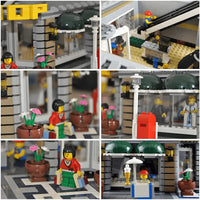 Thumbnail for Building Blocks MOC 15005 Creator Expert City Grand Emporium Bricks Toys - 5