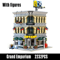 Thumbnail for Building Blocks MOC 15005 Creator Expert City Grand Emporium Bricks Toys - 2
