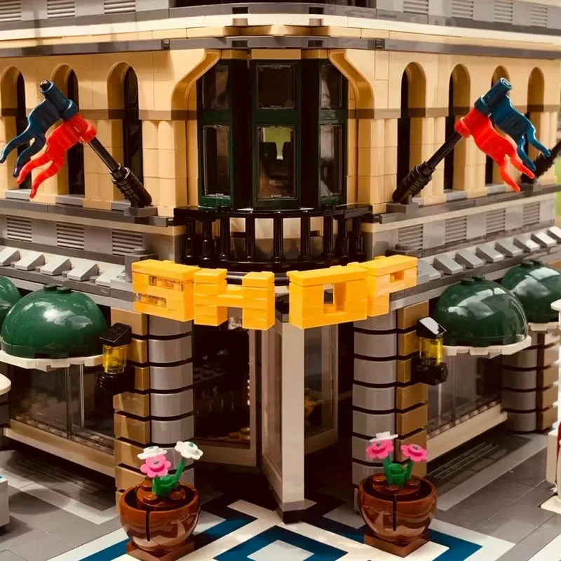 Building Blocks MOC 15005 Creator Expert City Grand Emporium Bricks Toys - 8