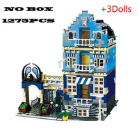 Thumbnail for Building Blocks MOC 15007 Creator Expert City Market Factory Store Bricks Toys - 4