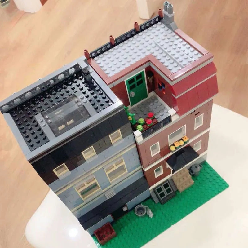 Building Blocks MOC 15009 Creator Expert City Pet Shop Bricks Toys - 9