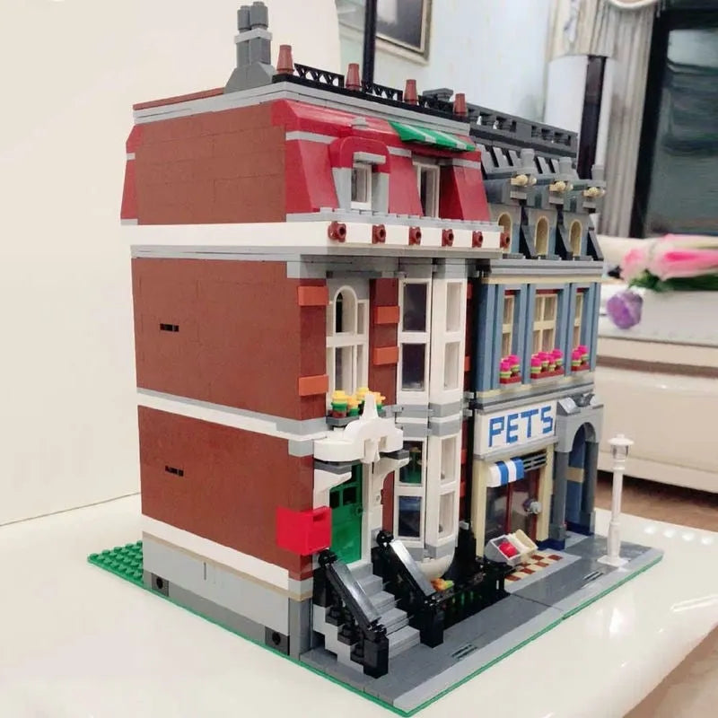 Building Blocks MOC 15009 Creator Expert City Pet Shop Bricks Toys - 10
