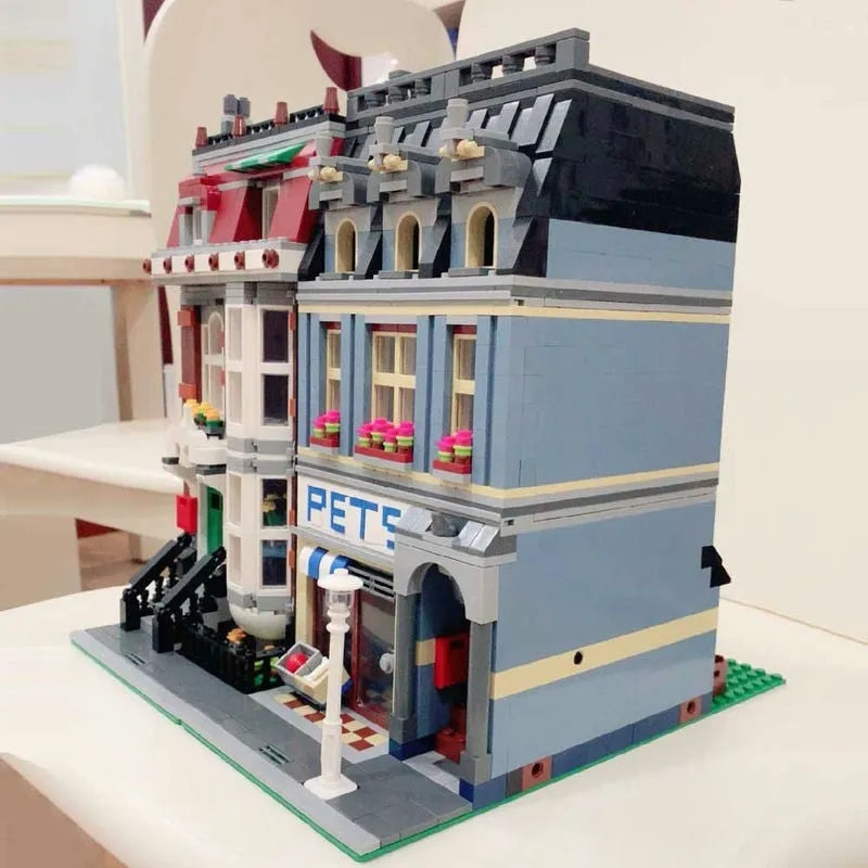 MOC 15009 Creator Expert City Pet Shop Bricks Toys