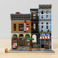 Thumbnail for Building Blocks MOC 15011 Creator Expert City Detective’s Office Bricks Toys - 9