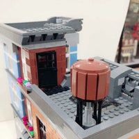 Thumbnail for Building Blocks MOC 15011 Creator Expert City Detective’s Office Bricks Toys - 7