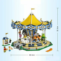 Thumbnail for Building Blocks MOC 15036 Creator Expert City Carousel Bricks Toys - 2