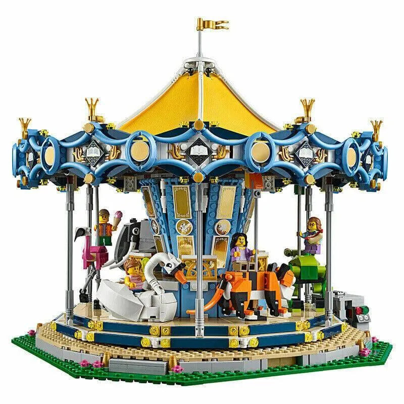 Building Blocks MOC 15036 Creator Expert City Carousel Bricks Toys - 1
