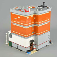 Thumbnail for Building Blocks MOC 15042 Creator Expert City Corner Garage Bricks Toys - 10