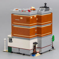 Thumbnail for Building Blocks MOC 15042 Creator Expert City Corner Garage Bricks Toys - 12