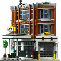 Thumbnail for Building Blocks MOC 15042 Creator Expert City Corner Garage Bricks Toys - 15
