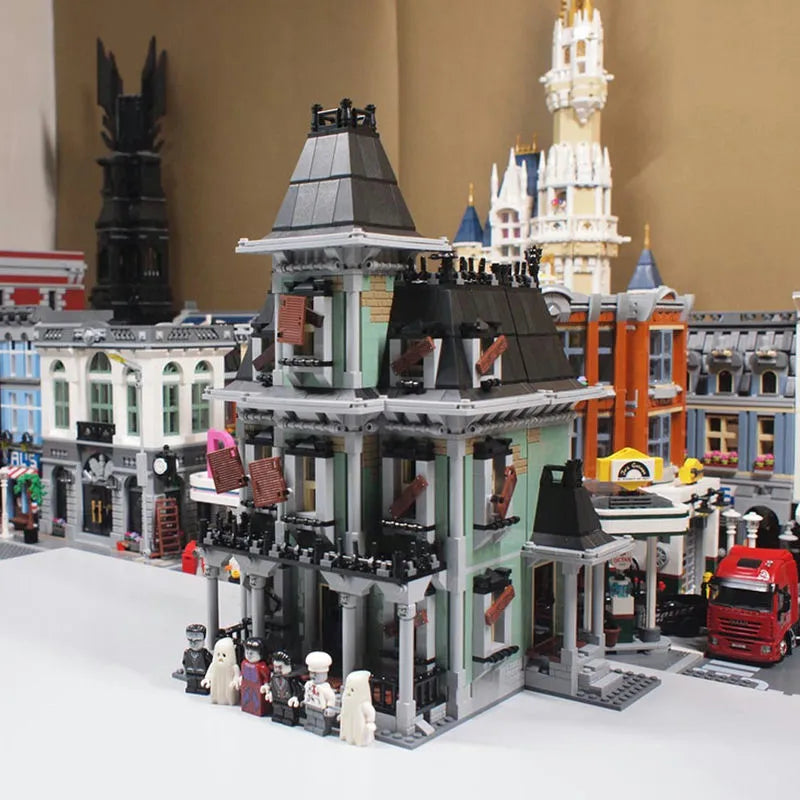 Building Blocks MOC 16007 Movie Monster Fighters Haunted House Bricks Toys - 9