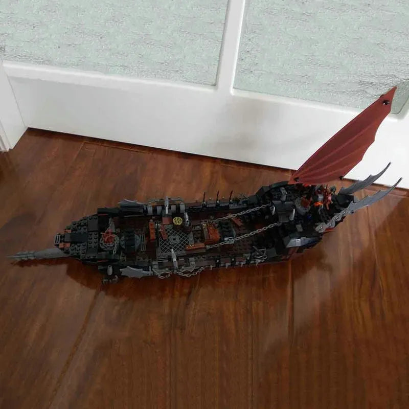 Building Blocks MOC 16018 Lord Of Ring Pirate Ship Ambush Bricks Toy - 6
