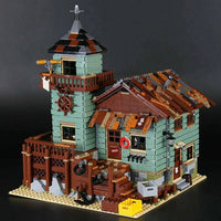 Thumbnail for Building Blocks MOC 16050 Creator Expert Old Fishing Store Bricks Toys - 5