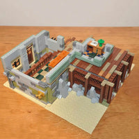 Thumbnail for Building Blocks MOC 16050 Creator Expert Old Fishing Store Bricks Toys - 15
