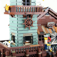 Thumbnail for Building Blocks MOC 16050 Creator Expert Old Fishing Store Bricks Toys - 11
