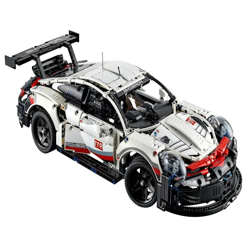 Building Blocks MOC 20097 Tech Porsche 911 RSR Racing Sports Car Bricks Toys Construction Set Toys - 1