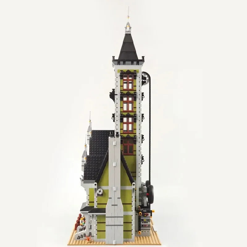 Building Blocks MOC 2025 Expert Creator Monster Haunted House Bricks Toys Construction Set Toys - 2