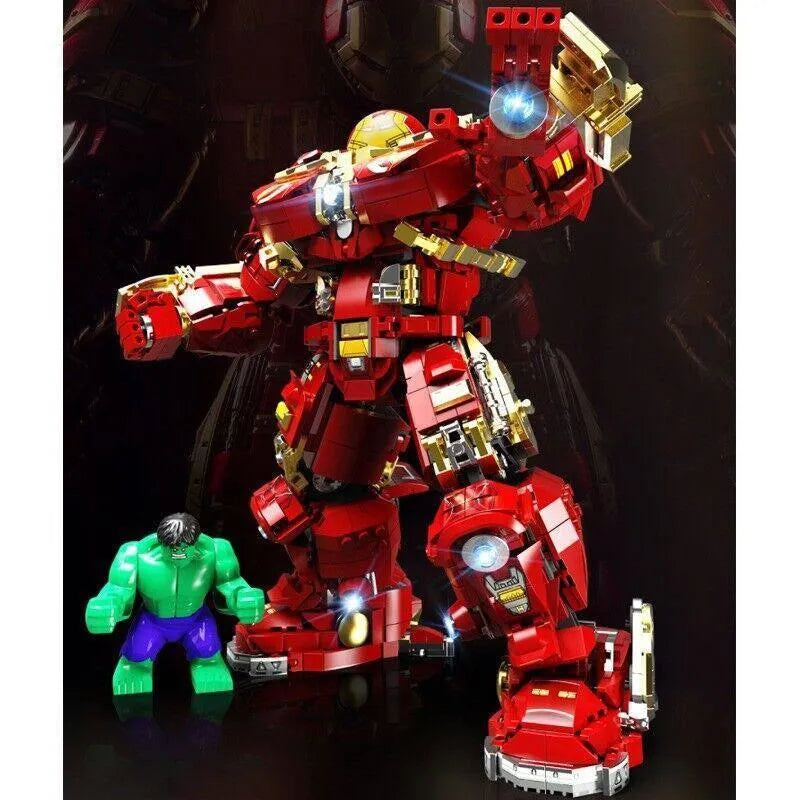 Building Blocks MOC 2070 Iron Hero Super Armored Hulk Bricks Toys - 3