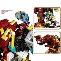 Thumbnail for Building Blocks MOC 2081 Iron Hero Avengers MK44 Hulkbuster Bricks Toy Construction Set Toys - 3