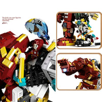 Thumbnail for Building Blocks MOC 2081 Iron Hero Avengers MK44 Hulkbuster Bricks Toy - 3