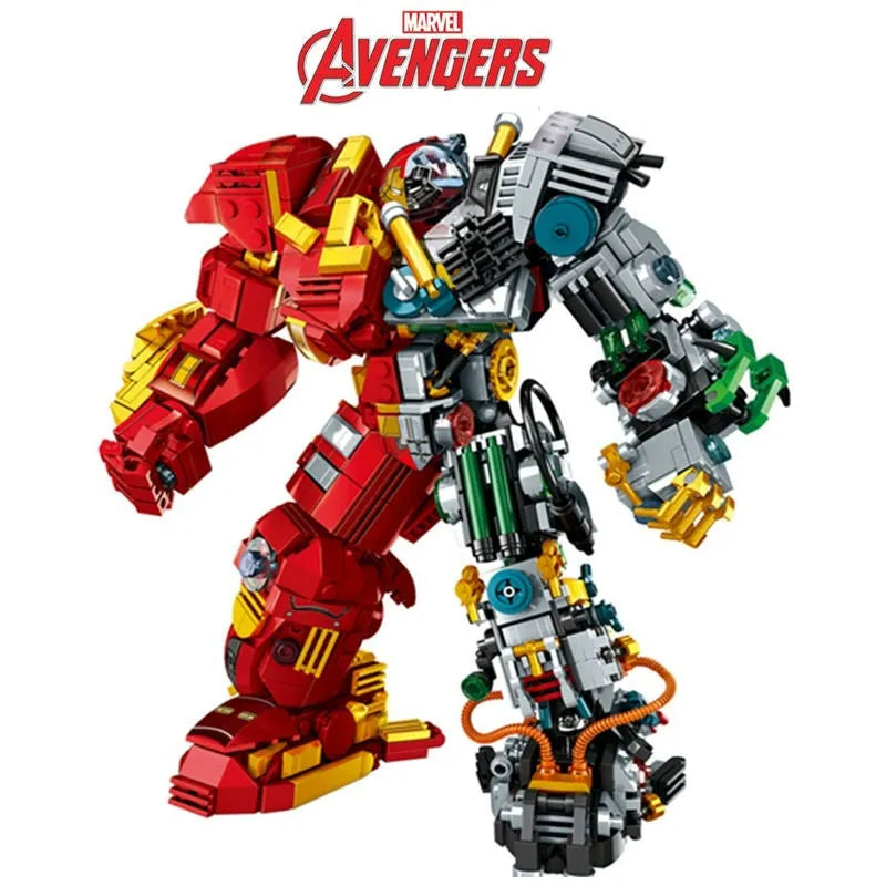 Building Blocks MOC 2081 Iron Hero Avengers MK44 Hulkbuster Bricks Toy - 2