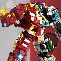 Thumbnail for Building Blocks MOC 2081 Iron Hero Avengers MK44 Hulkbuster Bricks Toy Construction Set Toys - 5