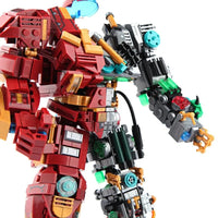 Thumbnail for Building Blocks MOC 2081 Iron Hero Avengers MK44 Hulkbuster Bricks Toy Construction Set Toys - 7