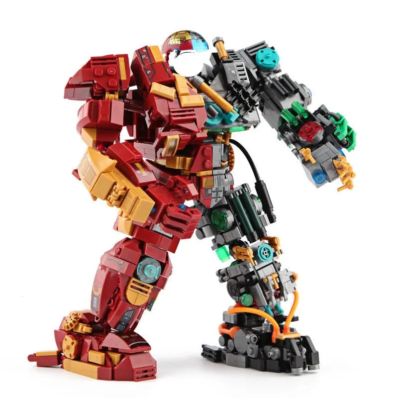 Building Blocks MOC 2081 Iron Hero Avengers MK44 Hulkbuster Bricks Toy Construction Set Toys - 8
