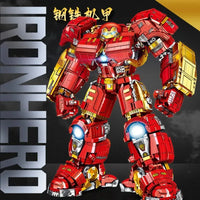 Thumbnail for Building Blocks MOC 2098 Avengers Super Iron Hero Hulkbusters Bricks Toy EU Construction Set Toys - 2