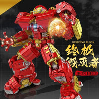 Thumbnail for Building Blocks MOC 2098 Avengers Super Iron Hero Hulkbusters Bricks Toy EU Construction Set Toys - 3