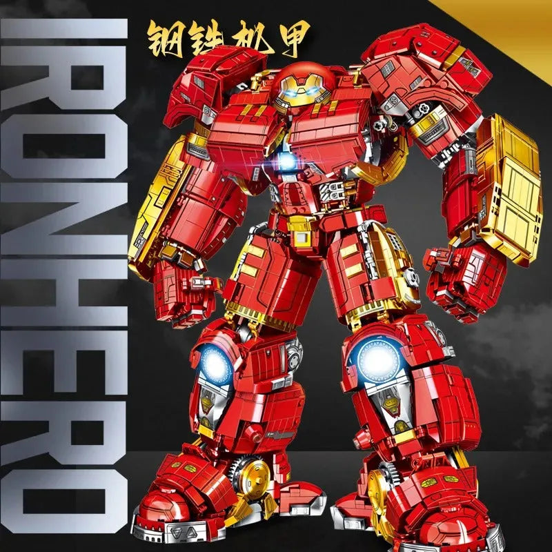 Building Blocks MOC 2098 Avengers Super Iron Hero Hulkbusters Bricks Toys Construction Set Toys - 3